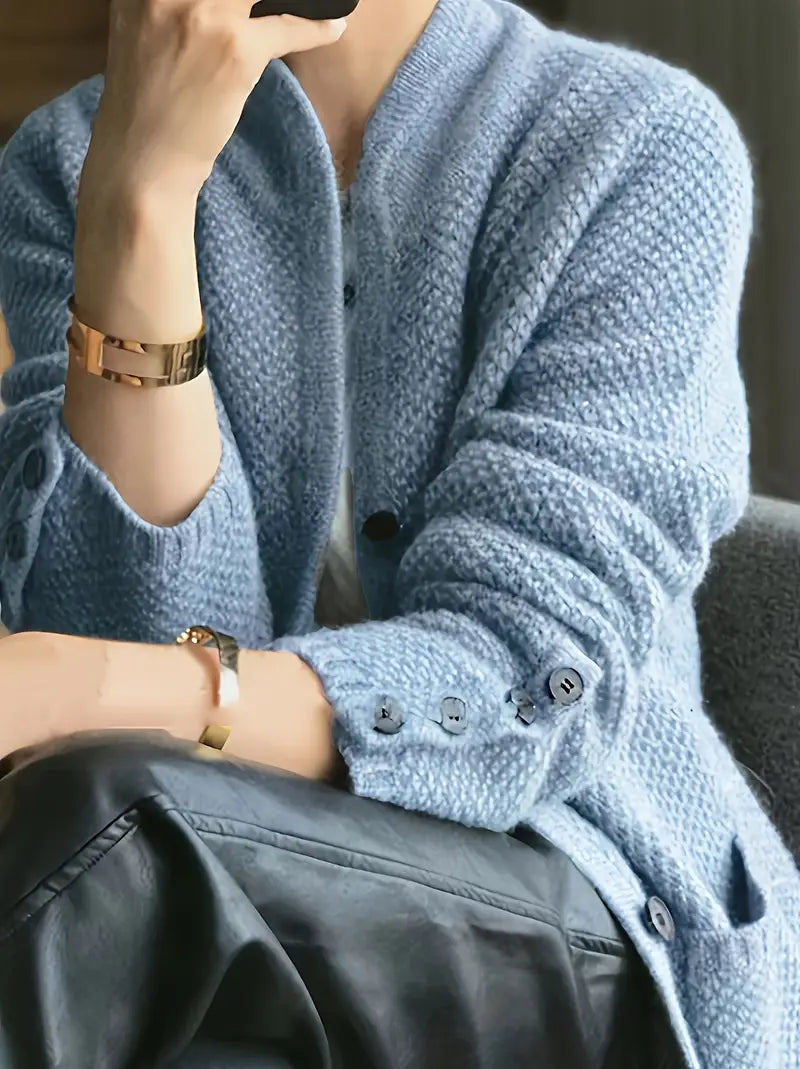 KLARINA | Soft Cardigan with Buttons