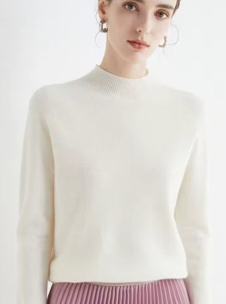 LALEI | Cozy Wool Mock Neck Sweater